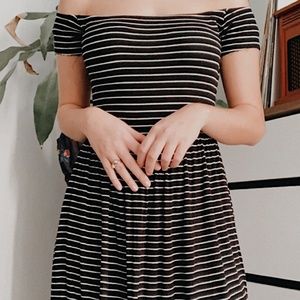 Black and White Dress